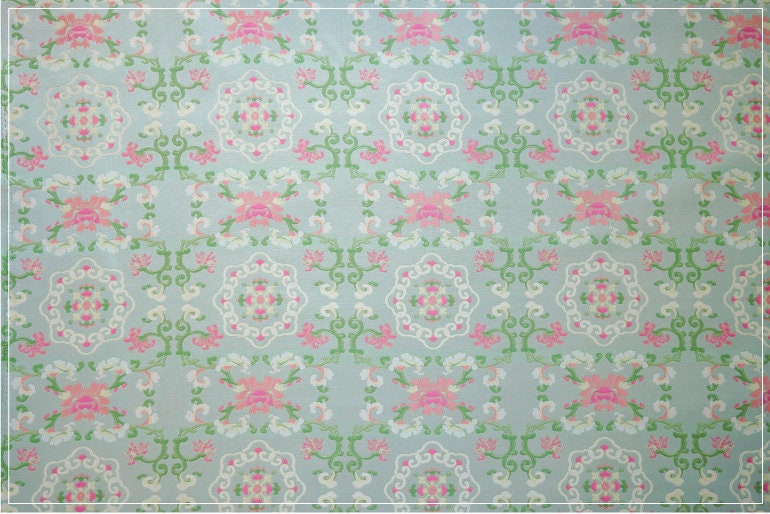 Dunhuang Baoxiang Brocade Fabric: Floral Upholstery, Costume, Drapery