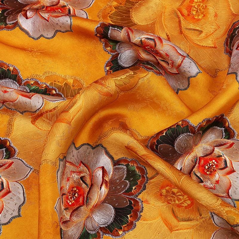 Tissu Shantung en viscose : 100 % rayonne, largeur 147 cm (58 po) - Couture, costumes, décoration