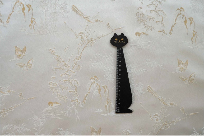 Magpie Jacquard Fabric With Gold Thread: Upholstery, Costume, & Drapery - 54" Wide
