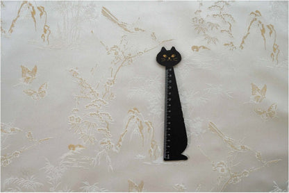 Magpie Jacquard Fabric With Gold Thread: Upholstery, Costume, & Drapery - 54" Wide