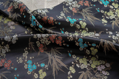 Plum Blossom Brocade Fabric: Chinese Cheongsam Cushion Material