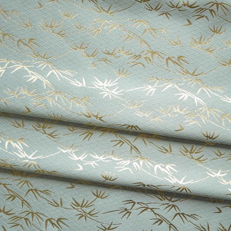Bamboo Diamond Jacquard Fabric: 60"W Rayon Blend Drapery