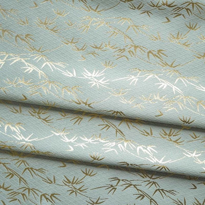 Bamboo Diamond Jacquard Fabric: 60"W Rayon Blend Drapery