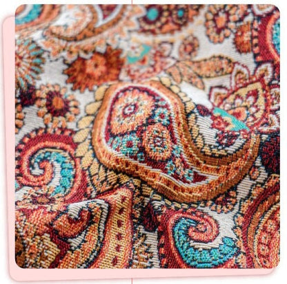 Palace Paisley Jacquard Fabric: Autumn Upholstery & Sewing, 59"W