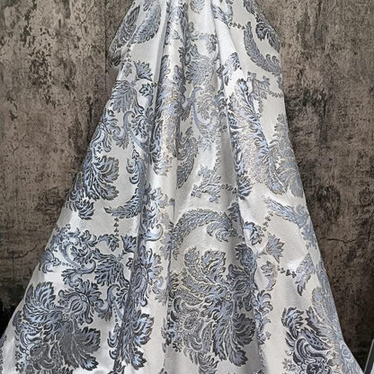 Palace Style Brocade Jacquard Fabric: 59"W Damask Material