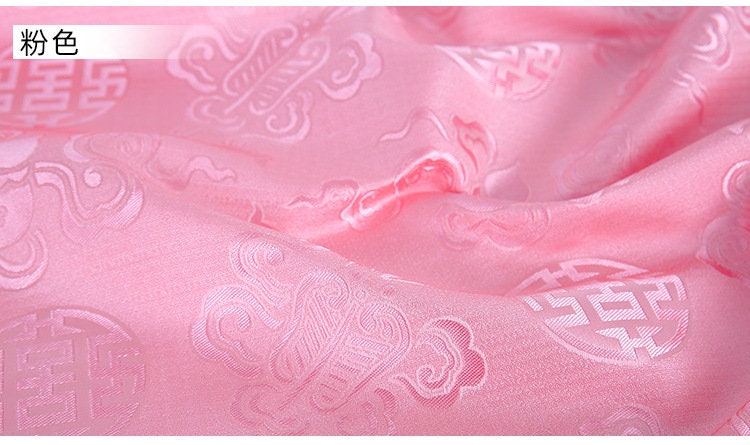 Brocade Fabric: Mongolian Style Tibetan Robe Decor, Eight Immortals Design
