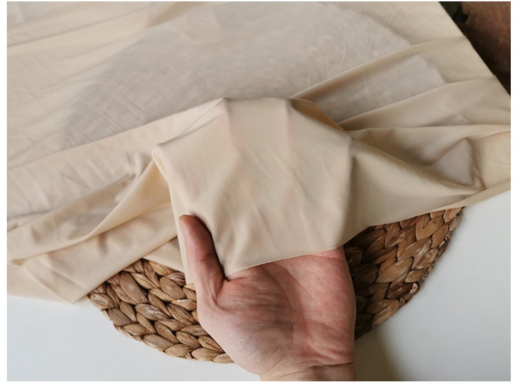Tissu extensible en spandex : maille soyeuse, pour costumes et décoration - 160 cm de large