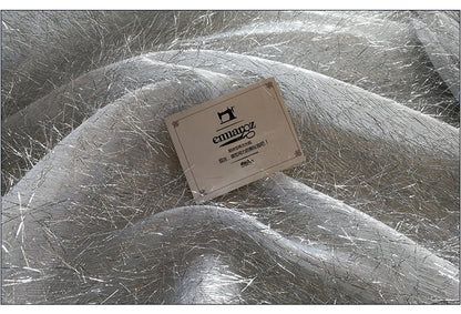 Metallic Thread Fabric: Gold Polyester Blend, Costume & Decor - By The Meter