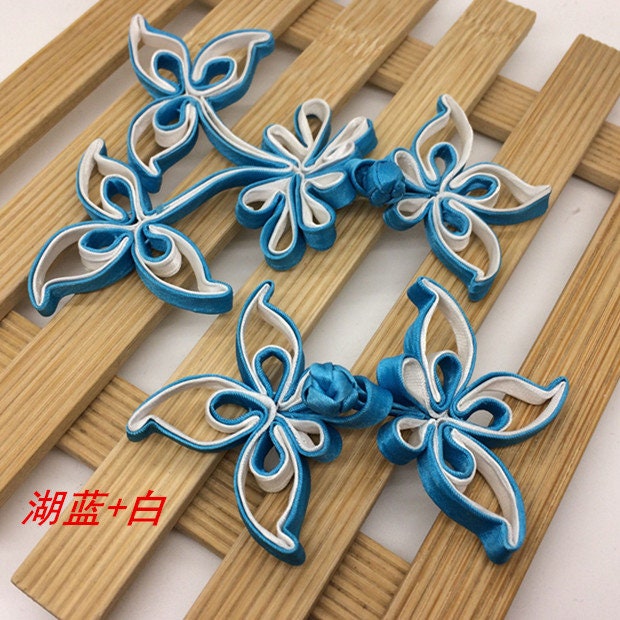 Handmade Satin Chinese Knot Buttons: Cheongsam Sewing Fasteners
