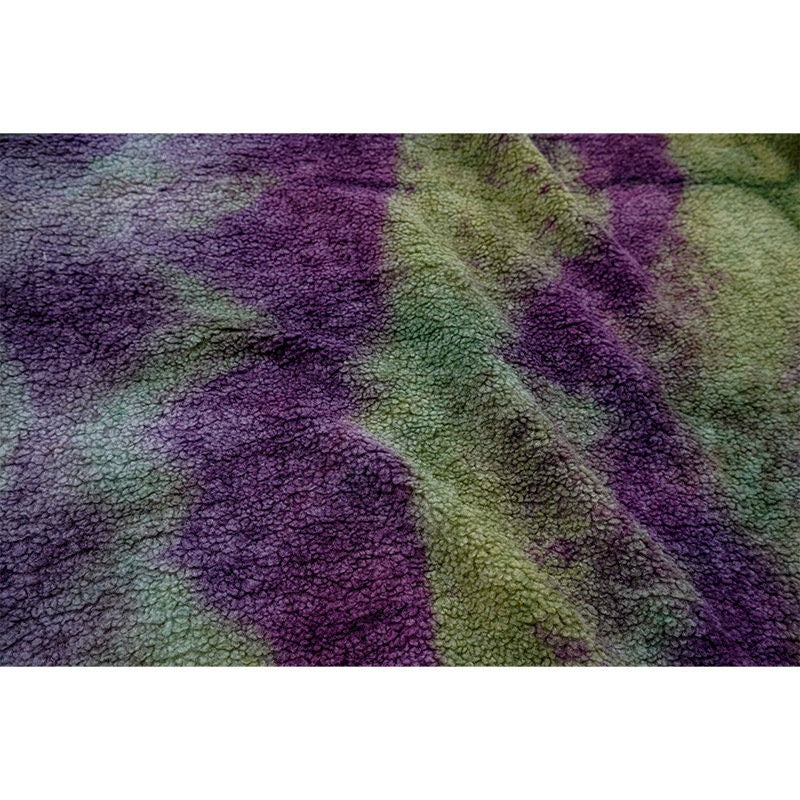 Lamb Velvet Plush Fabric: Rainbow Upholstery, Cosplay, Costume - 56" Wide