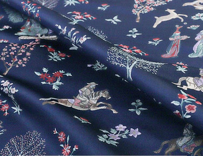 59"W Song Brocade Fabric: Tibetan Emperor Robe Design