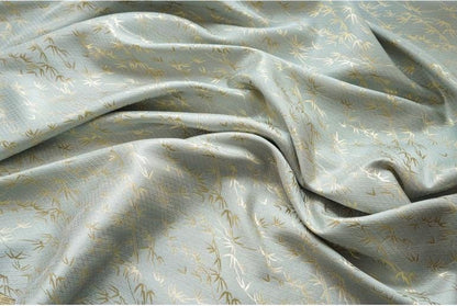 Bamboo Diamond Jacquard Fabric: 60"W Rayon Blend Drapery