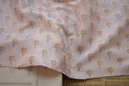 Tissu brocart rose ange : 150 cm de large, tissu de décoration pour costumes, vendu au mètre