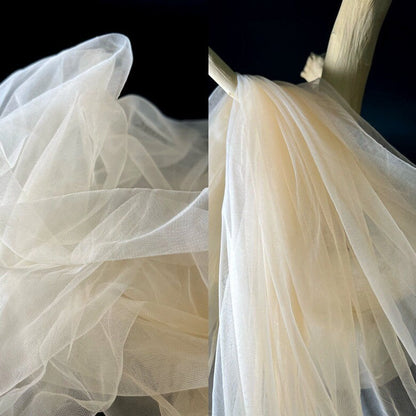 Tissu en maille douce romantique, voile, tutu, jupe, à faire soi-même, 150 cm de large