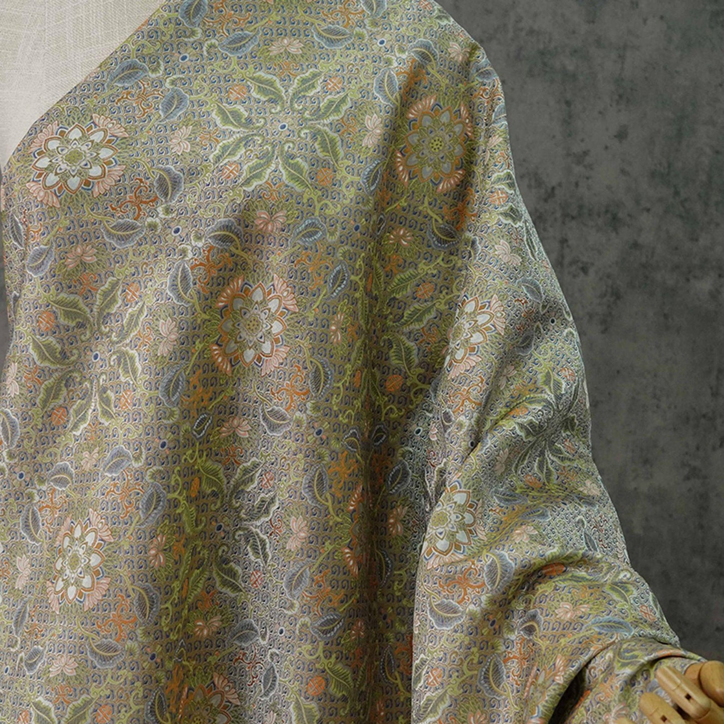 Dunhuang Baoxiang Brocade Fabric: Floral Upholstery, Costume, Drapery