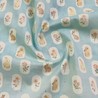 1960s Floral Cotton Fabric: Sewing, Quilting, Costume - 59"W