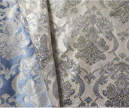 Palace Style Brocade Jacquard Fabric: 59"W Damask Material