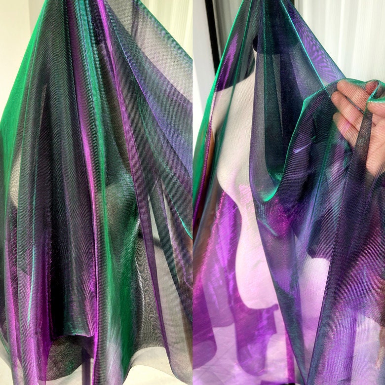 Tissu à maille creuse Laser Symphony, tissu de mariage décoloré