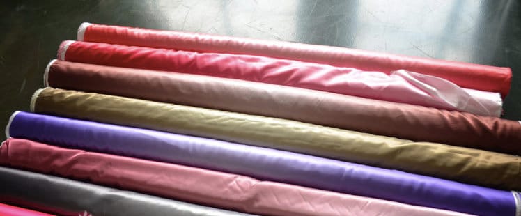 Ombr�� Satin Silk Fabric: Variety of Solid Colors" Wide