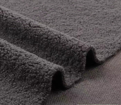 Fuzzy Coral Fleece Fabric: Soft Polyester Knit, 63" Wide - By The Meter