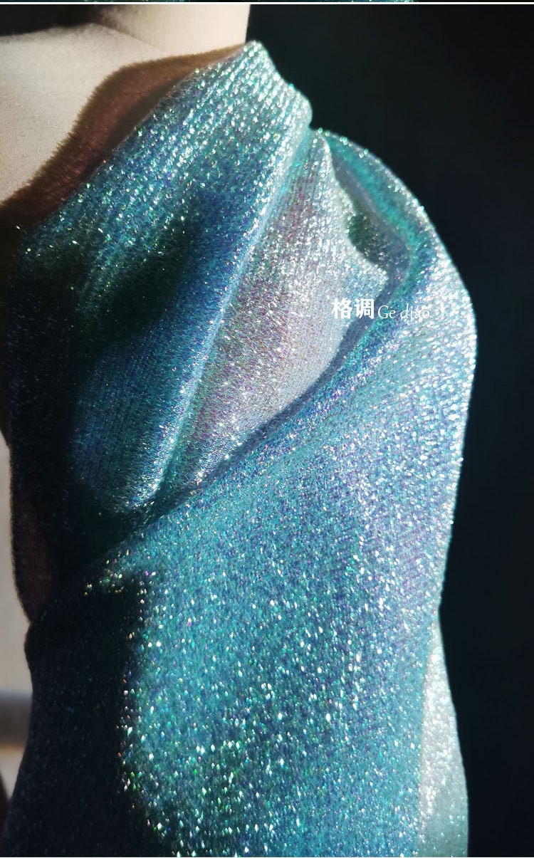 Symphony Gradient Mesh Fabric, Four-Way Stretch, Cosplay Wedding DIY