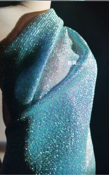 Symphony Gradient Mesh Fabric, Four-Way Stretch, Cosplay Wedding DIY
