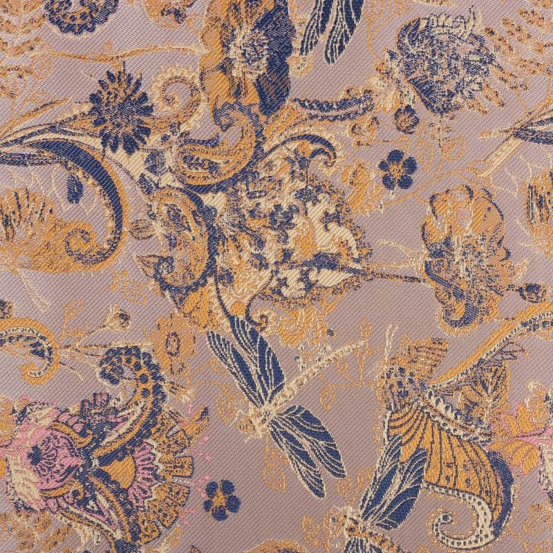 Embossed Palace Jacquard Fabric: 55"W Rayon Damask, Costume & Decor
