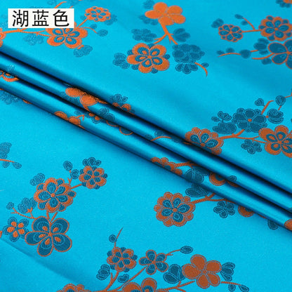Floral Rayon Jacquard Brocade Fabric - 29.5" Wide