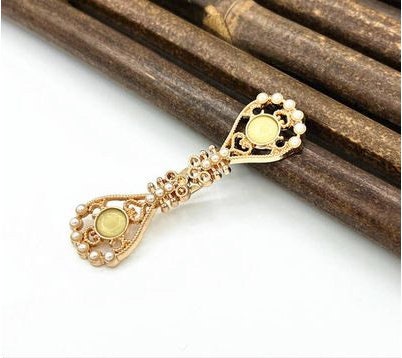 Metal Frog Buttons: Cheongsam Chinese Knot Closures