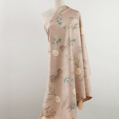 Floral Faux Suede Fabric: Apparel, Upholstery & Decor - 59"W