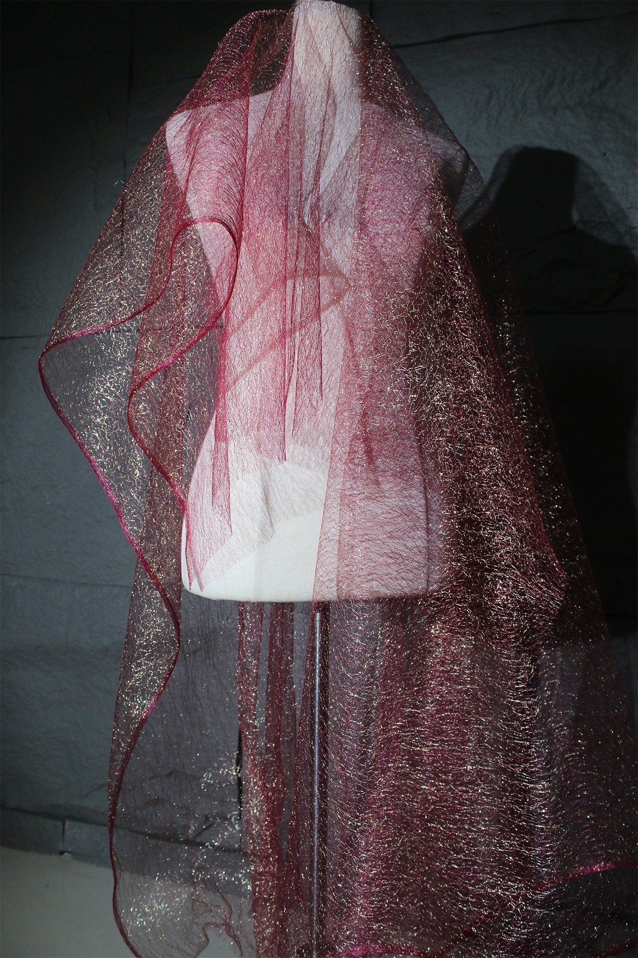 Tissu en maille pailletée, costume irisé, cosplay, vêtements de danse, 160 cm de large