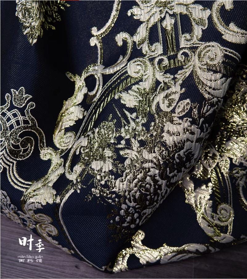 Retro Palace Jacquard Fabric: Damask Upholstery, Sewing & Bookbinding