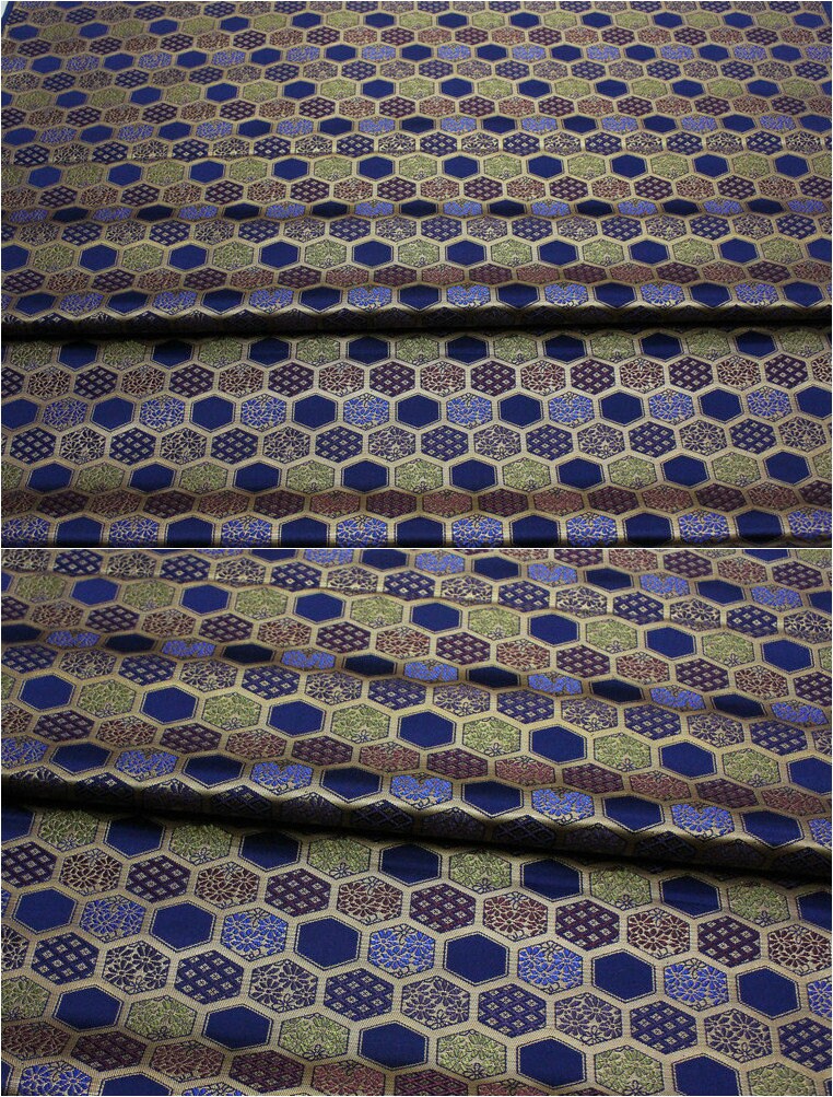 Brocade Fabric by Meter: Mongolian Tibetan Gown Sewing Material