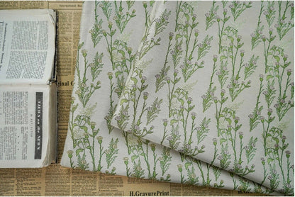 Tissu jacquard à motif floral : mélange de rayonne 3D, largeur 165 cm, vendu au mètre