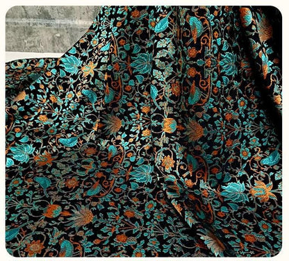Luxury Velvet Chenille Jacquard Fabric ��� Autumn Winter Woven Upholstery Materi" Wide