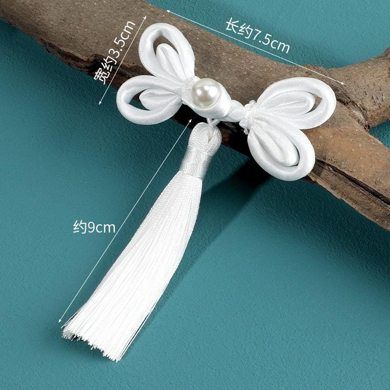 Handmade Chinese Knot Buttons: Satin Cheongsam Frog Closures