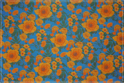Floral Jacquard Fabric: Lurex Woven Upholstery, Prom Dress Sewing (54" W)