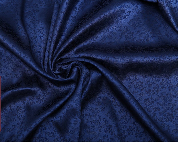 Dragon Jacquard Satin Fabric: 47" Wide Chinese Cosplay Costume Material