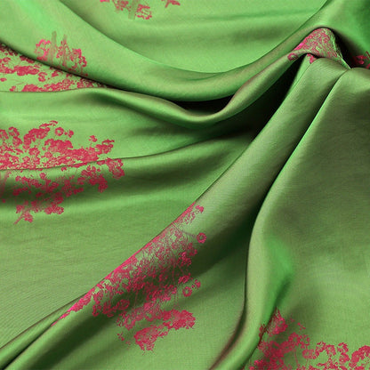 Rayon Jacquard Fabric: Digital Print Sewing Material, 59"W
