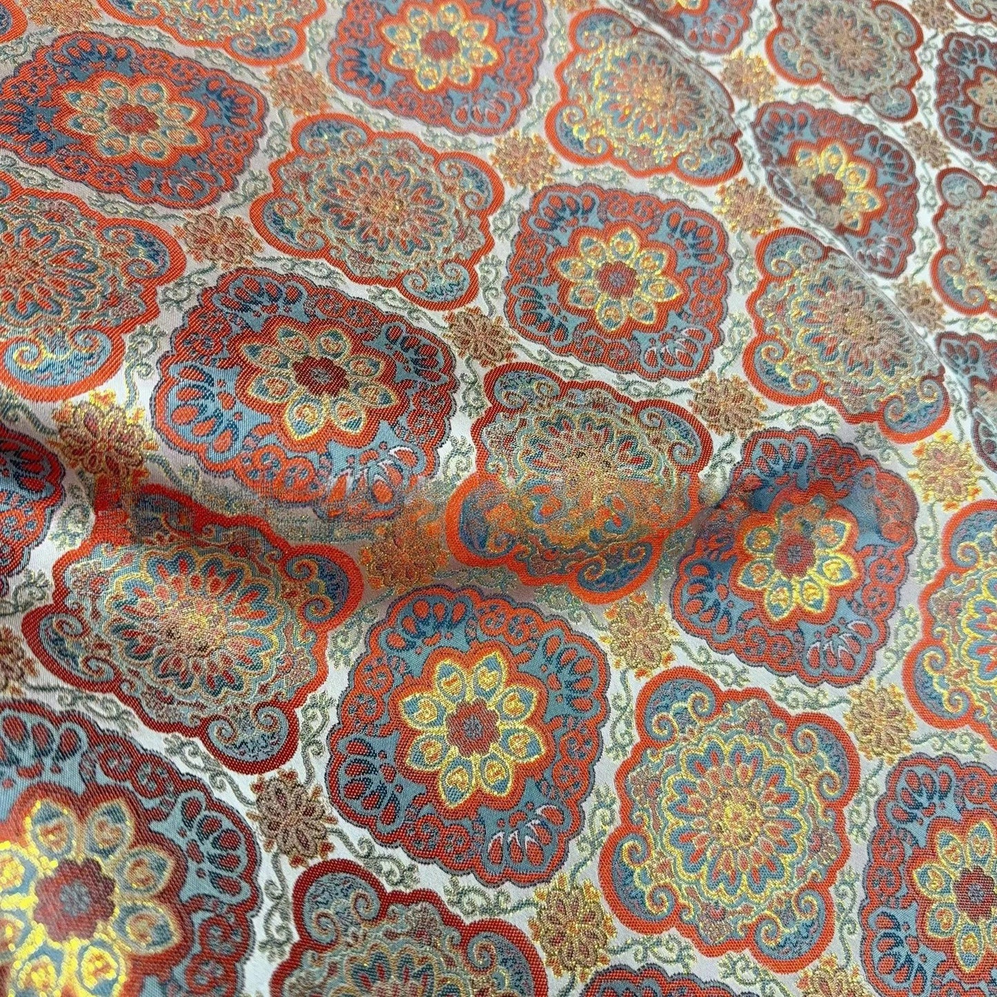 Dunhuang Baoxiang Brocade Fabric: Tibetan Robe, Cheongsam, Upholstery