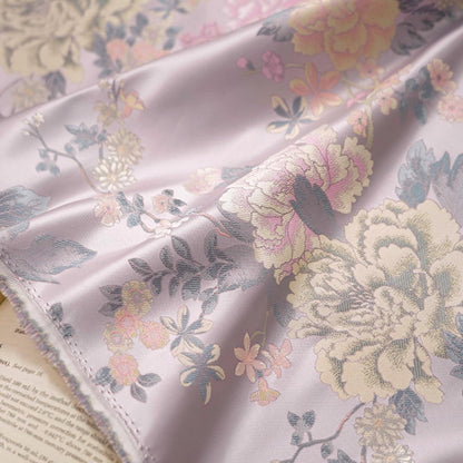 Tissu jacquard brocart oriental : Damas style palais (au mètre)