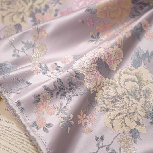 Tissu jacquard brocart oriental : Damas style palais (au mètre)
