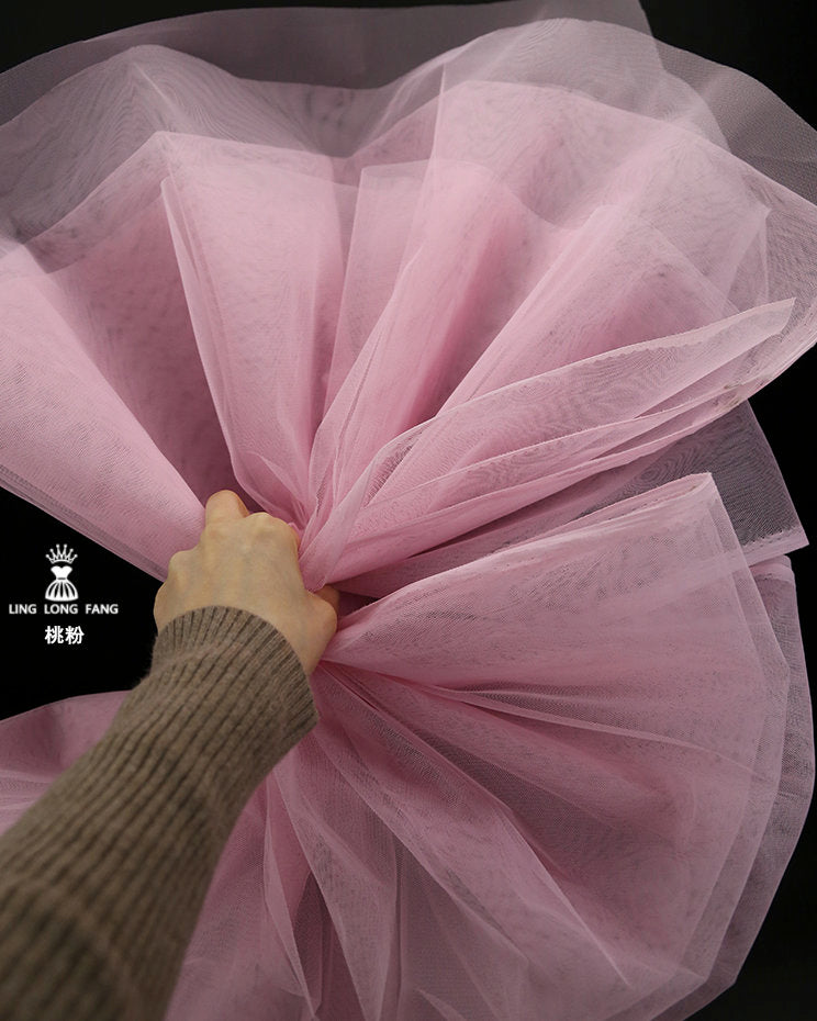 Stiff Organza Fabric: 62"W Hard Yarn, DIY Designer Material