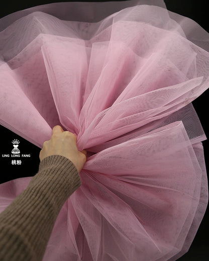 Stiff Organza Fabric: 62"W Hard Yarn, DIY Designer Material