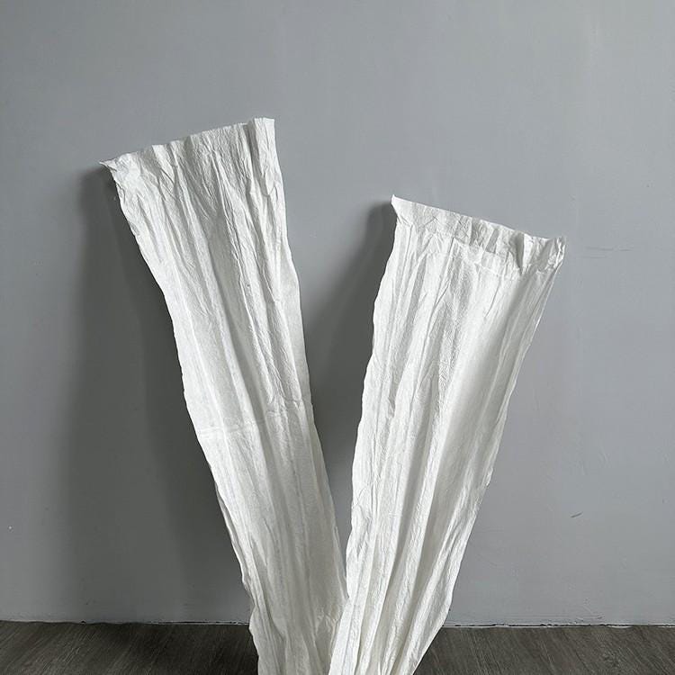 Giant Paper Flower: Handmade Pleated Wedding Backdrop Decor