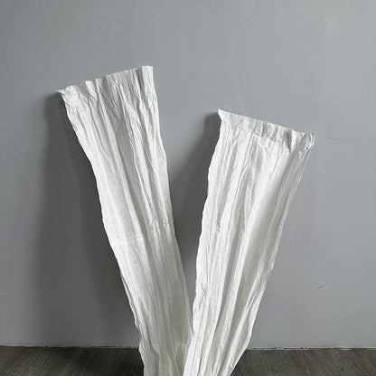 Giant Paper Flower: Handmade Pleated Wedding Backdrop Decor