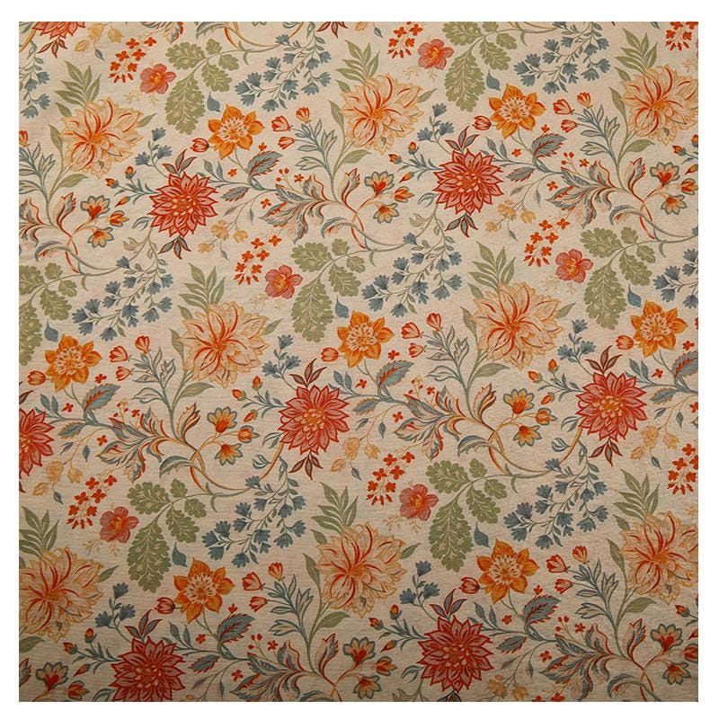 Tissu Tencel Ramie à motifs floraux : Matière première pour robes, châles et décorations - Vendu au mètre