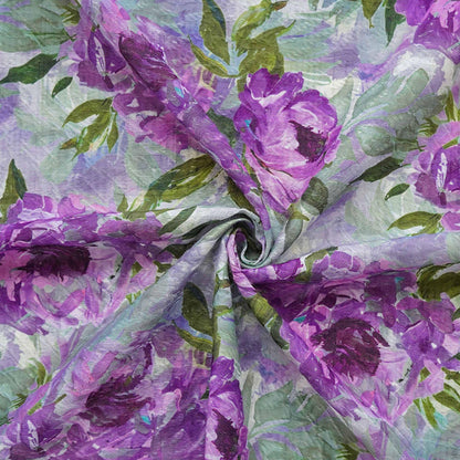 Silky Jacquard Fabric: Contrast Colors, Crafts, Upholstery, Costume