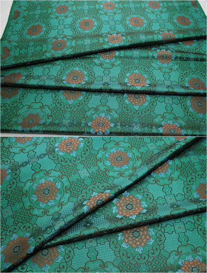 Baoxiang Flower Brocade Fabric: Tibetan Robes & Shrines (29.5"W)
