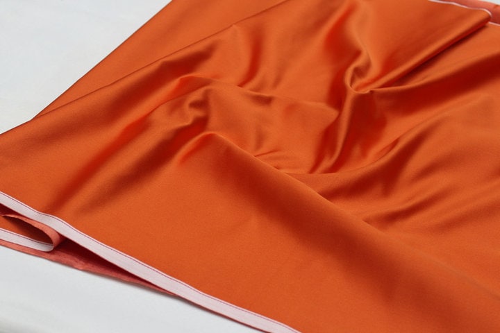Plain Silk Brocade Fabric: Sewing Material, 29" Wide - By the Meter